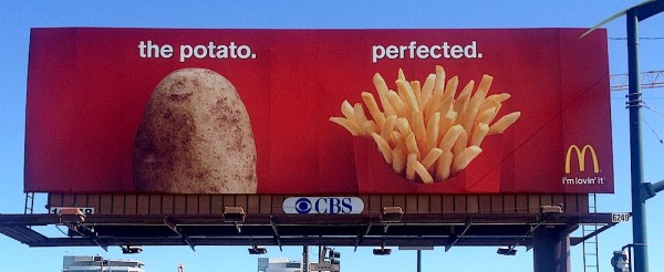 McDonalds Potato Advertisement