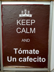 Mistura — Keep Calm and Drink a Little Coffee