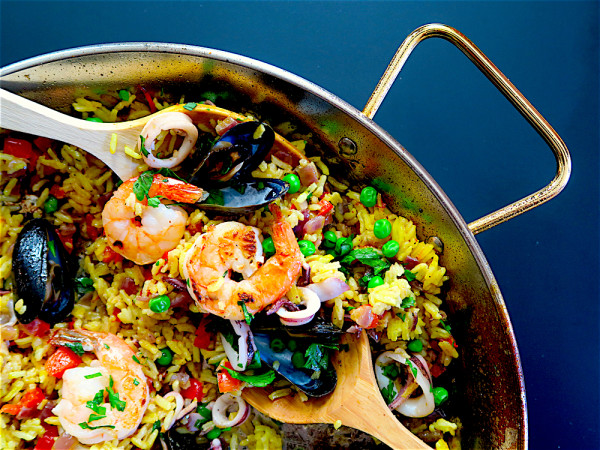 Arroz con Mariscos, Peruvian Paella