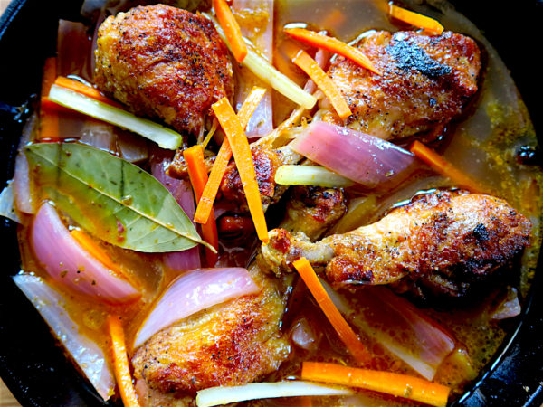 Escabeche de Pollo, Peruvian Pickled Chicken