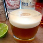 Mardi Gras Pisco Sour