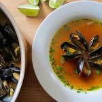 Caldo de Choros (Peruvian Steamed Mussels Soup)