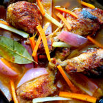 Escabeche de Pollo (Peruvian Pickled Chicken)